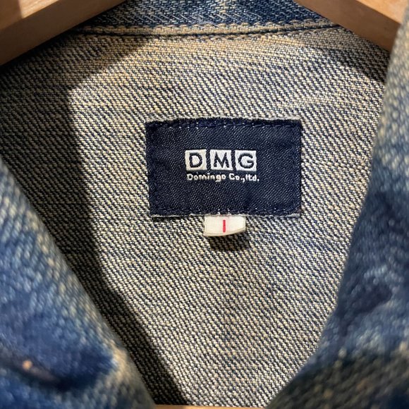 Vintage Women's Denim Jacket - DMG Japan - Size Small - Picture 2 of 4